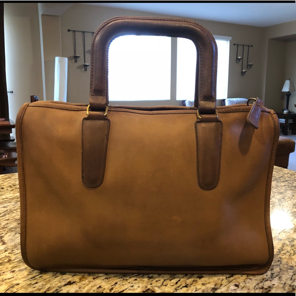 Vintage Coach Slim Satchel 9430